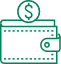 No minimum factored dollars or  fees icon